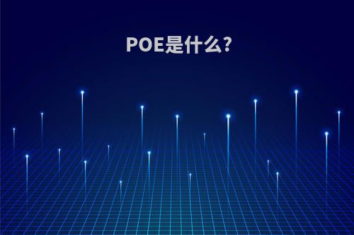 POE是什么?